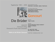 Tablet Screenshot of goncourt.net